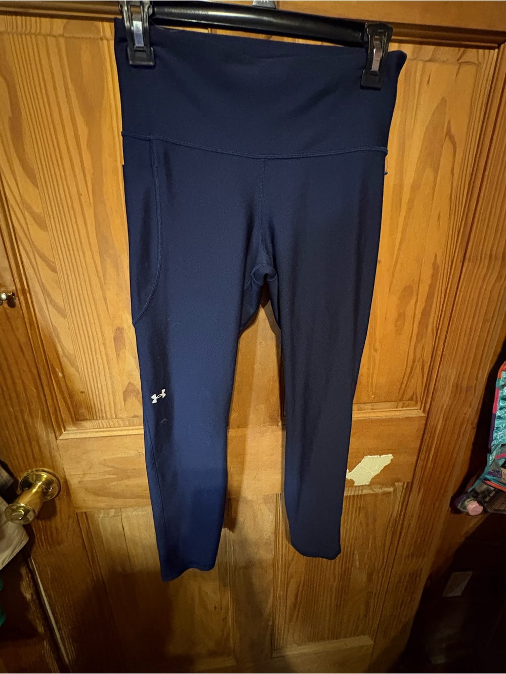 Under Armour Navy High-Rise Performance Leggings